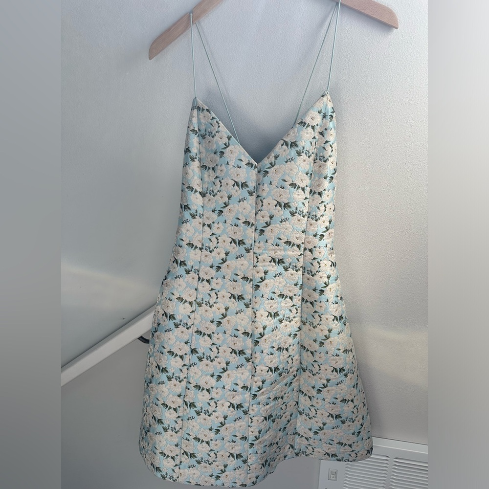 Alice + Olivia Tayla structured minidress